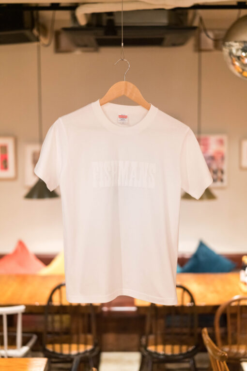 FISHMANS Tシャツ（White×White） - 画像 (3)